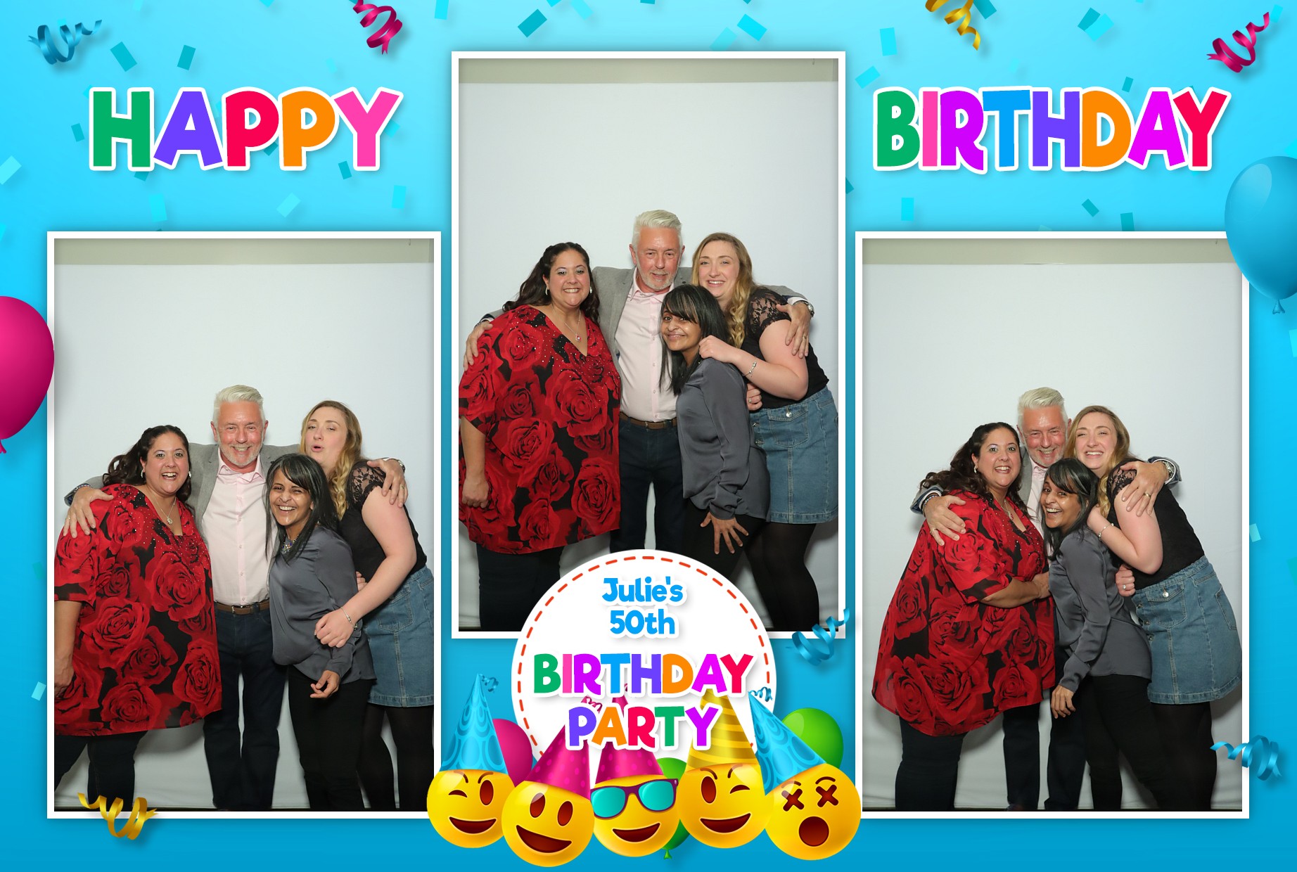 Julie's 50th Birthday | View more photos from the event at gallery.myphotoboothexperience.co.uk/u/MyPhotoBoothExperienceLtd/Julies-50th-Birthday